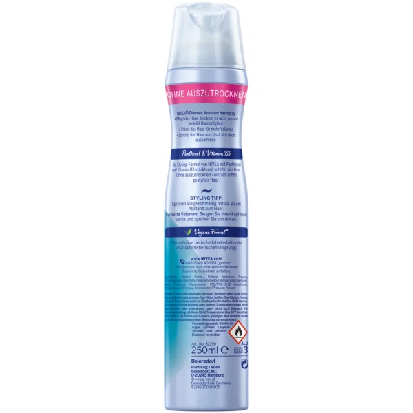 NIVEA Diamant Volumen Haarspray 4