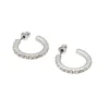Accessories Kleine Creole Mit Schmucksteinen Verziert 13