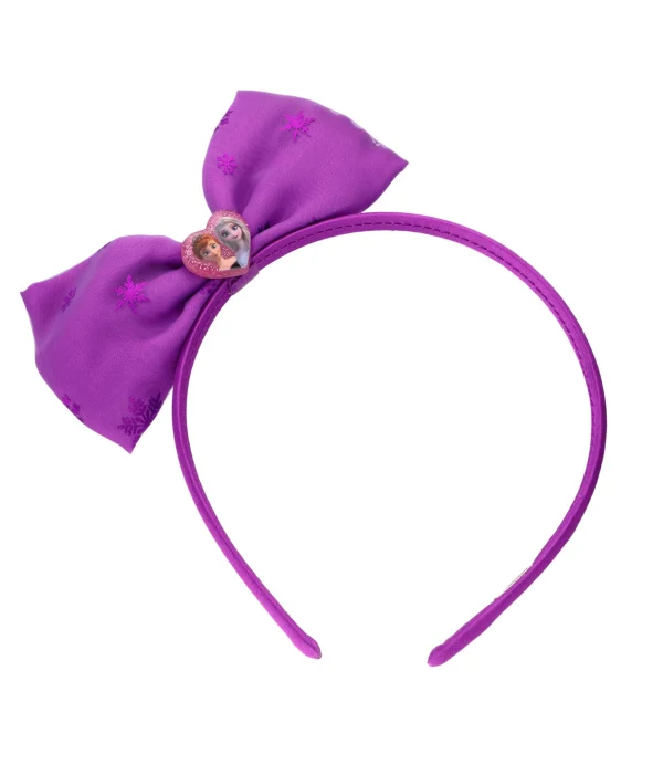 Accessories Haarreif Frozen Mit Schleife, Herz Und Anna- Und Elsa-Druck 1
