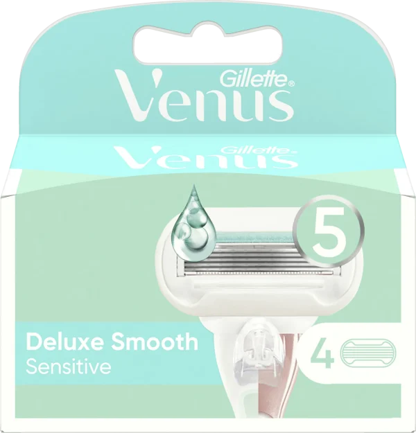 Gillette Venus Deluxe Smooth Sensitive Rasierklingen 1