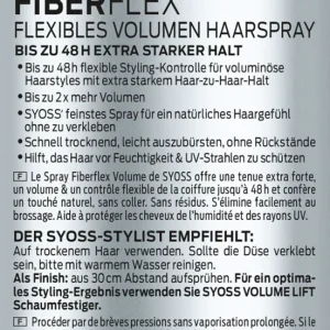 Syoss Haarspray Fiber Flex Flexibles Volumen 6