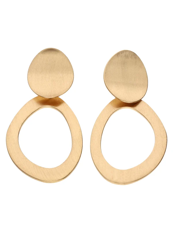 Accessories Statement-Ohrring Mit Cut-Out 1
