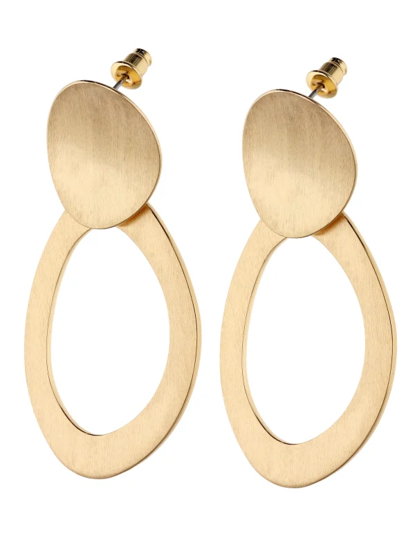 Accessories Statement-Ohrring Mit Cut-Out 3