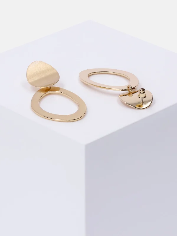 Accessories Statement-Ohrring Mit Cut-Out 4