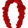 Accessories Haarreif Rot In Satin-Optik 17