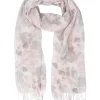 Accessories Schal Mit Blumen-Muster Und Fransen Aus Ca. 30 % Recyceltem Material 7