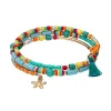 Accessories Mehrfarbiges Perlenarmband Mit Seestern-Anhänger Und Tassel 11
