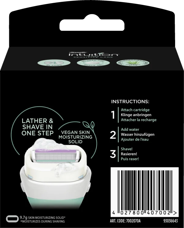Wilkinson Sword Intuition Sensitive Care Rasierklingen 3