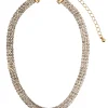 Accessories Kette Mit Strasssteinen 13