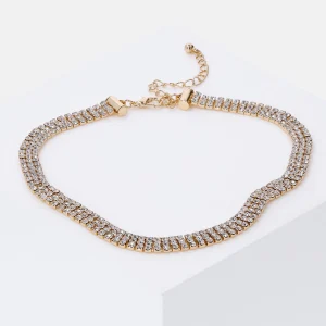 Accessories Kette Mit Strasssteinen 7